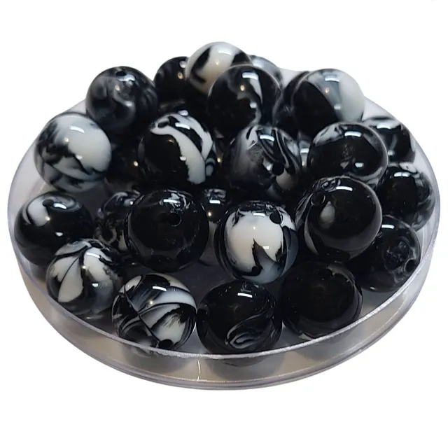 ARTSHOP Boules 16MM 385 perles yin yang x15