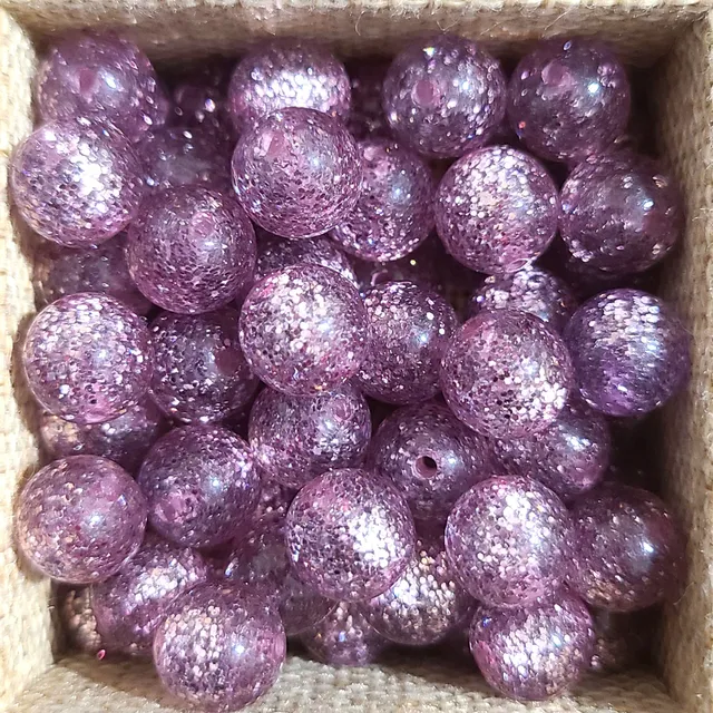 ARTSHOP Glitters 1006 Rose Clair perle polaris ronde 10mm x1
