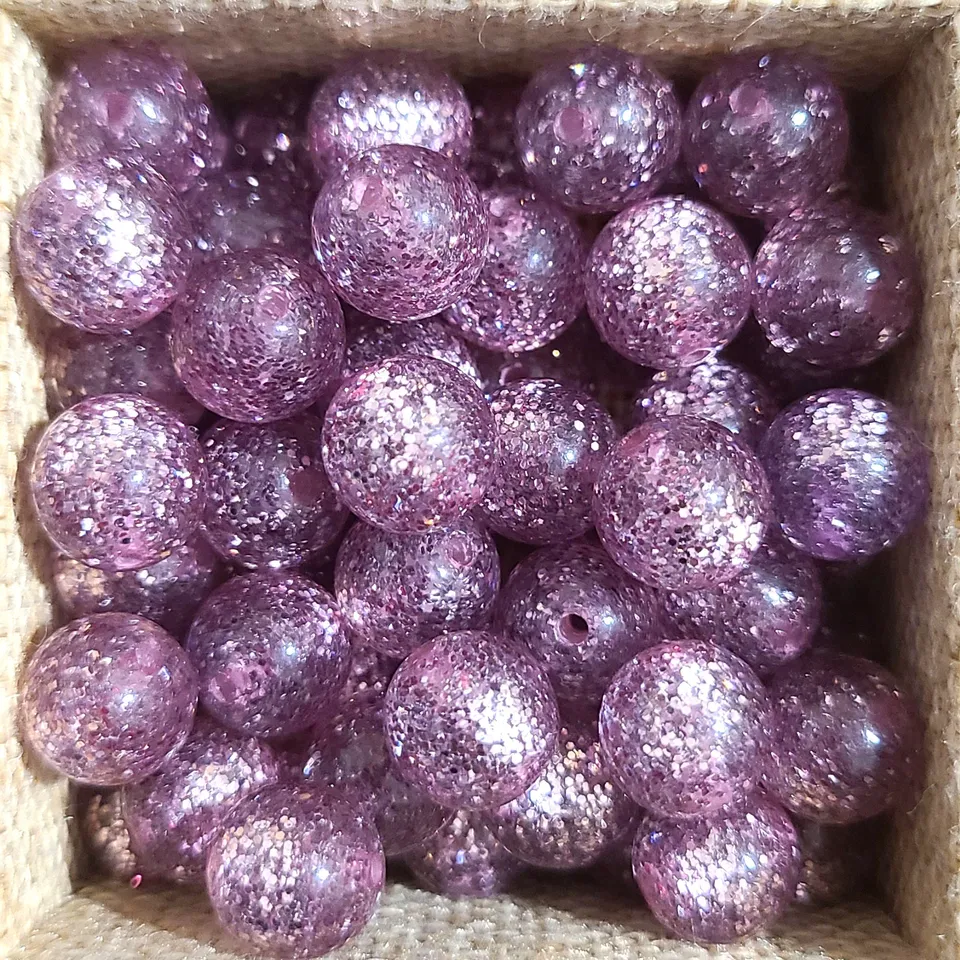 ARTSHOP Glitters 1006 Rose Clair perle polaris ronde 10mm x1