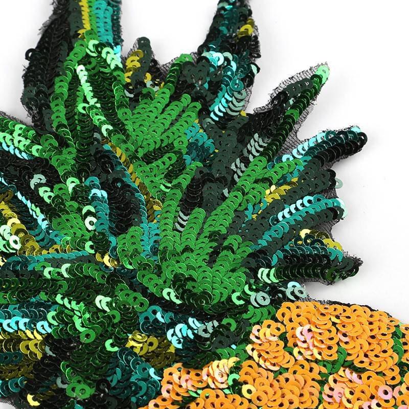 Gingerlily Accessoires loisirs créatifs G2863 écusson ananas 28cm
