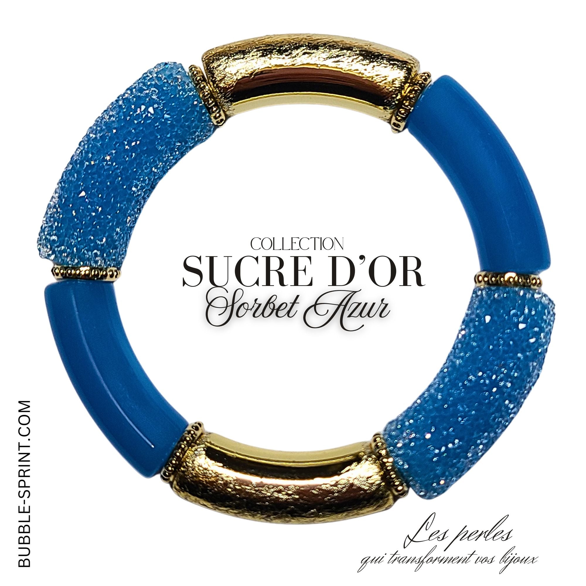 ARTSHOP 262 Sorbet Azur tube incurvé 12mm x1 acrylique