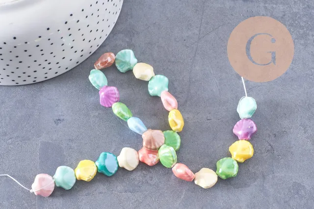 Gingerlily Perles G10324 perle coquillage porcelaine 13,5mm