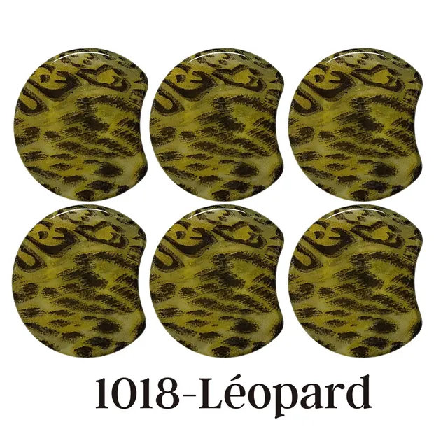 ARTSHOP Palets LUNE 1018 palet lune Léopard x1 résine
