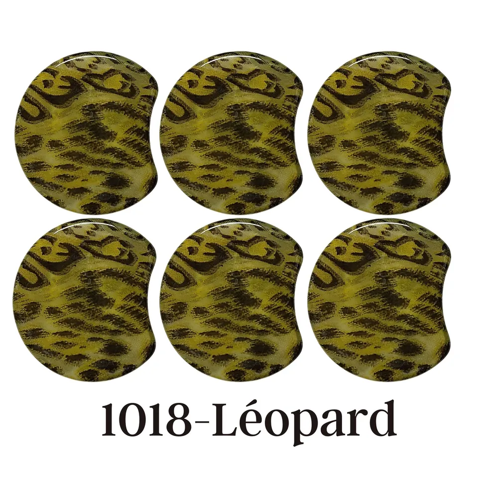 ARTSHOP Palets LUNE 1018 palet lune Léopard x1 résine