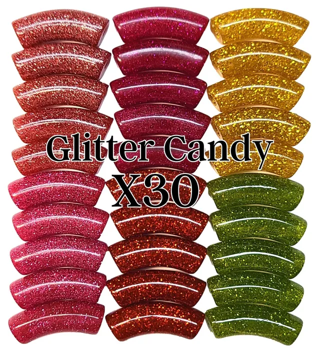 ARTSHOP Camaïeu 84 tubes Glitter candy 12MM x30