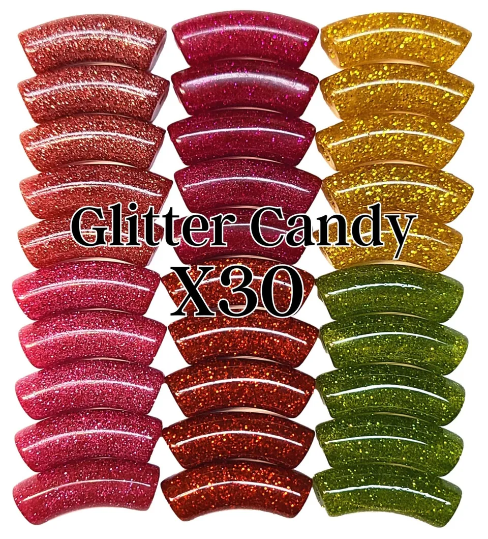 ARTSHOP Camaïeu 84 tubes Glitter candy 12MM x30