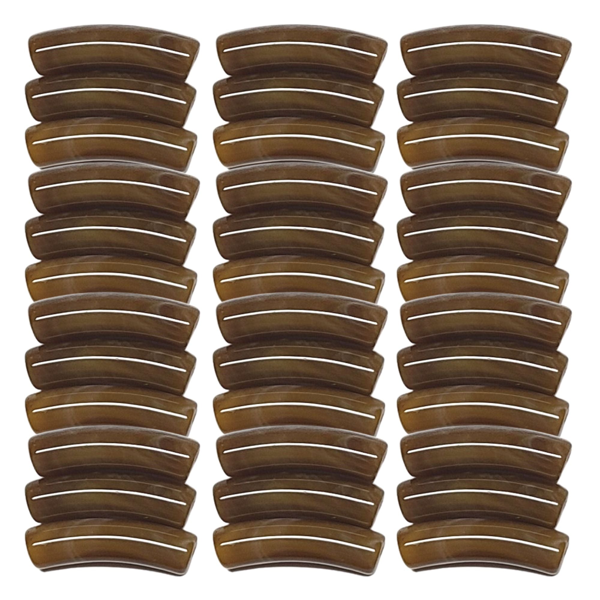 ARTSHOP Tiny 41 Tube incurvé Topaze marbré 5mm x10 tubes