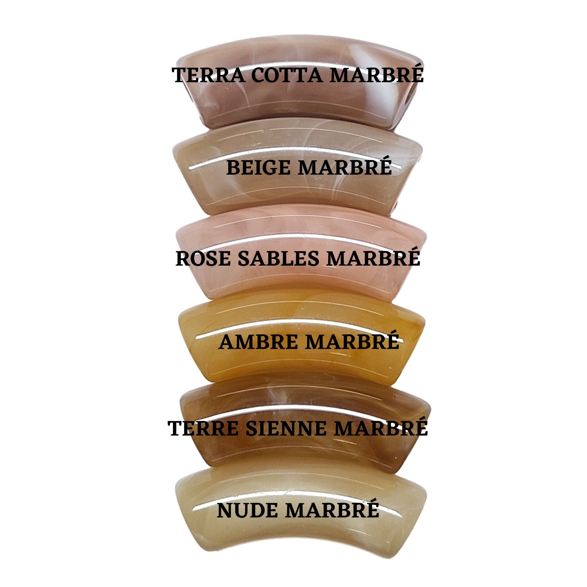 ARTSHOP Camaieux 121 perle tube beige marron x6