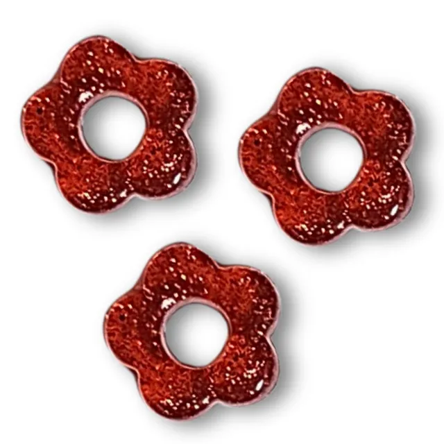 ARTSHOP Flower power 98 cabochon fleur cerise 20mm