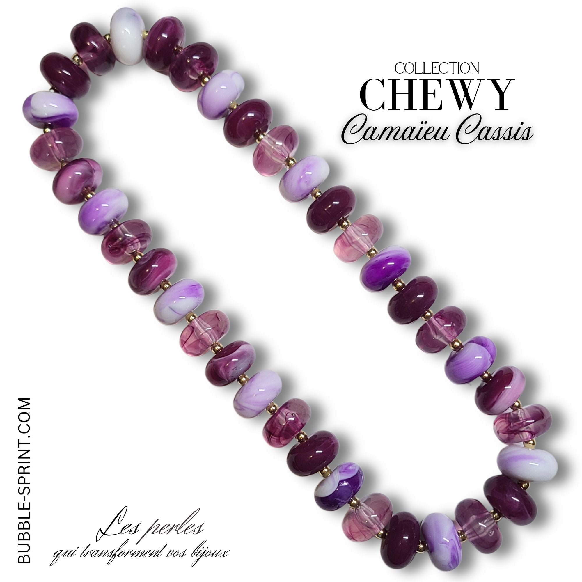 ARTSHOP CHEWY collier cassis kit à faire 46cm