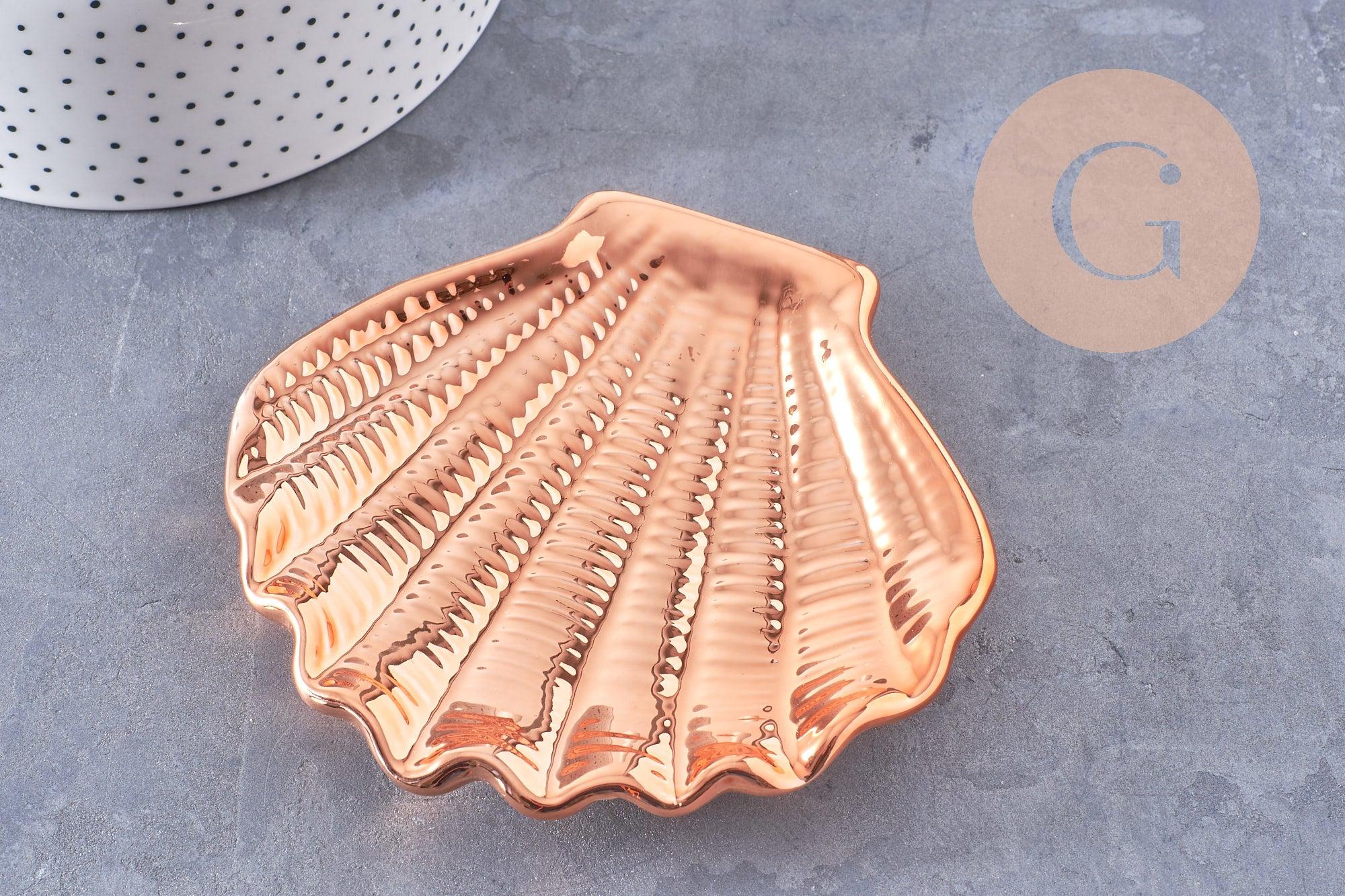 Gingerlily Coupelle coquillage porcelaine blanche 110mm x1