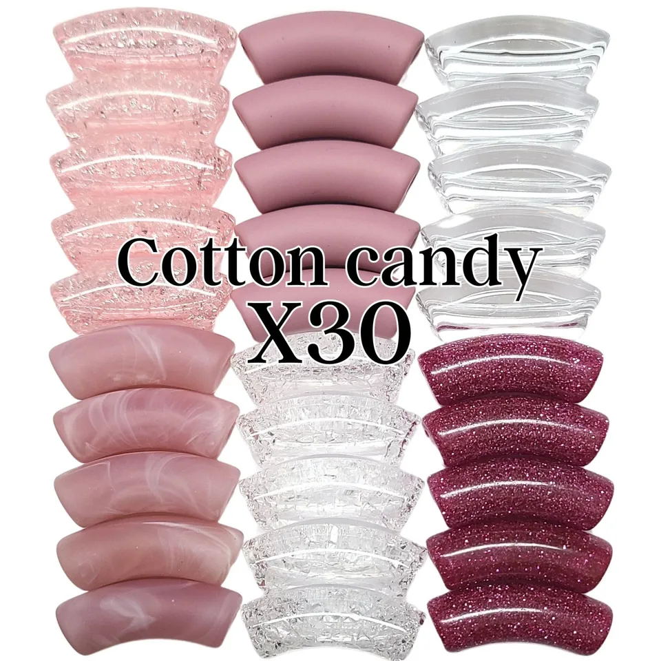 ARTSHOP Camaïeu 87 lot 30 tubes rose 12 mm