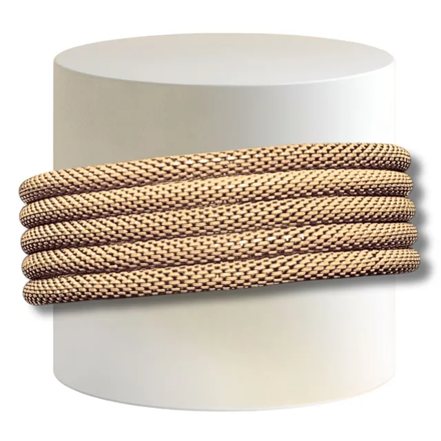 ARTSHOP Cotte de Mailles bracelet 60mm pêche mat