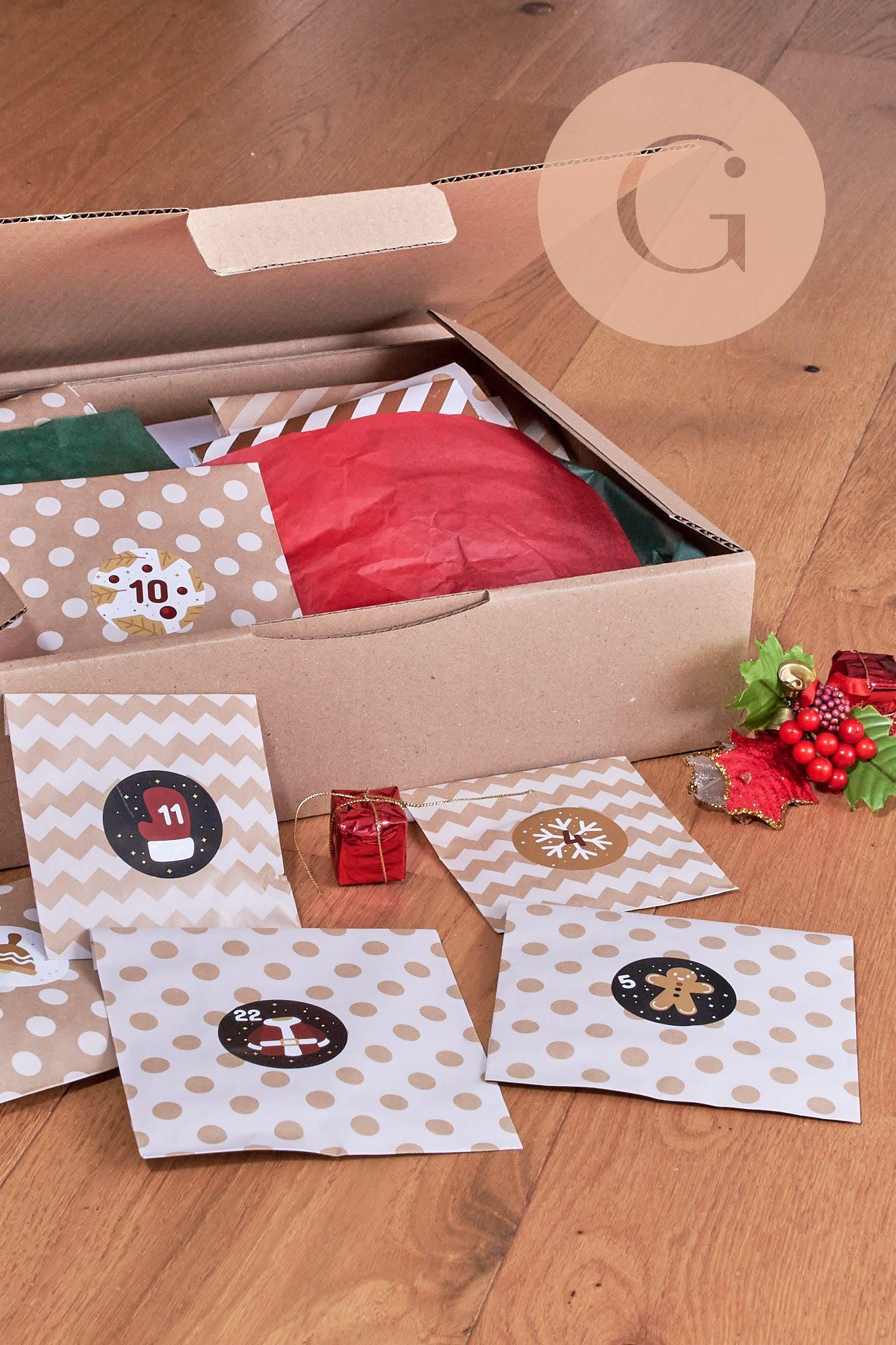 Gingerlily kit calendrier Avent bijoux DIY 24 pochettes