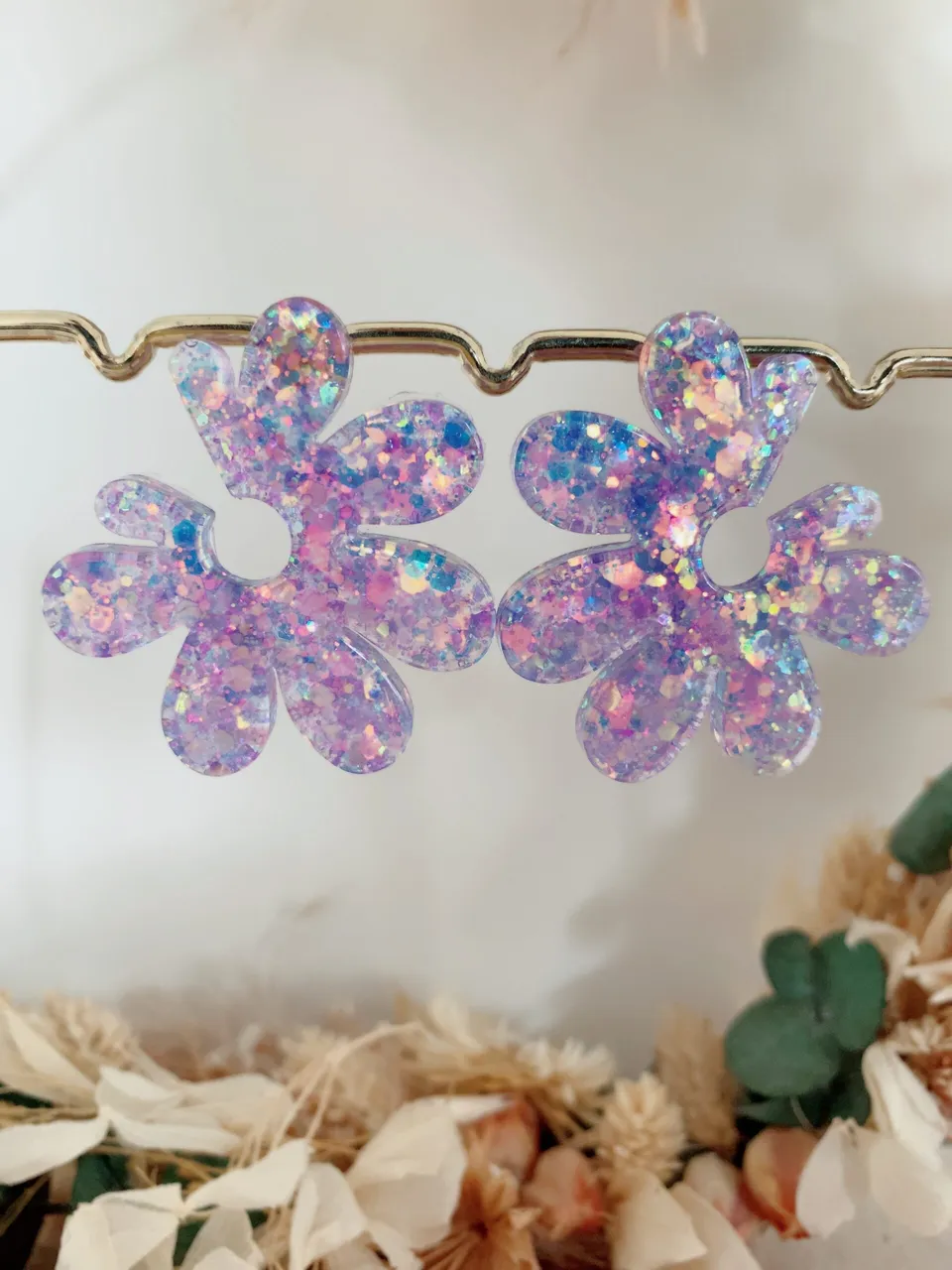 Little Hands Bijoux Marguerite boucles d'oreilles Lavender violet