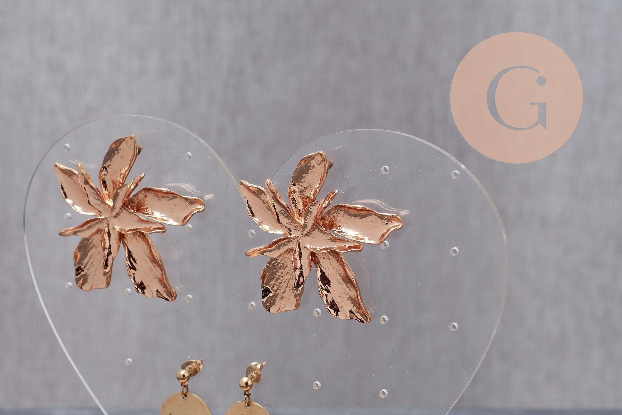 Gingerlily G10105 présentoir boucles d'oreilles coeur 15cm x1 perso
