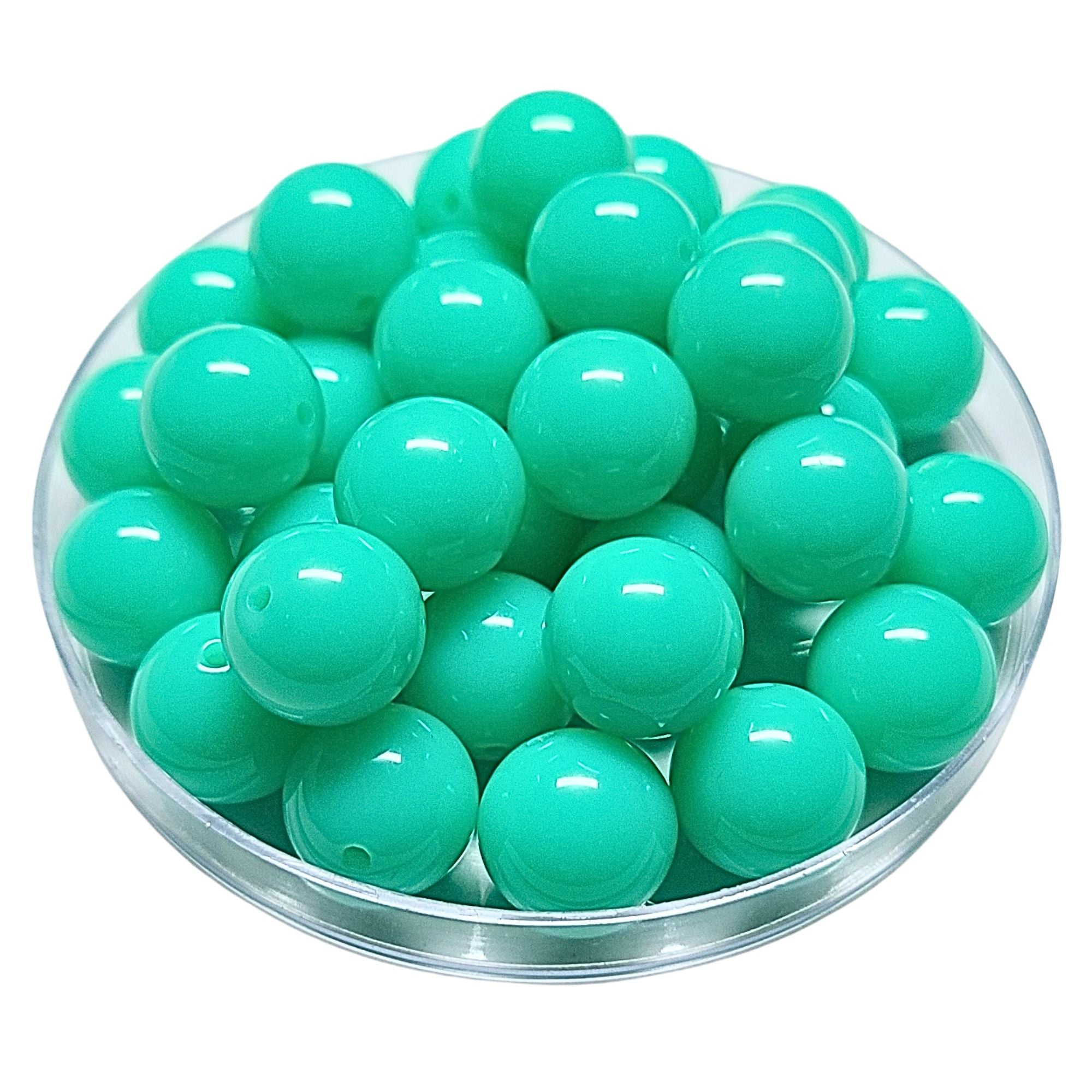 ARTSHOP 188 Boules Jade 16mm x1 perle acrylique brillante