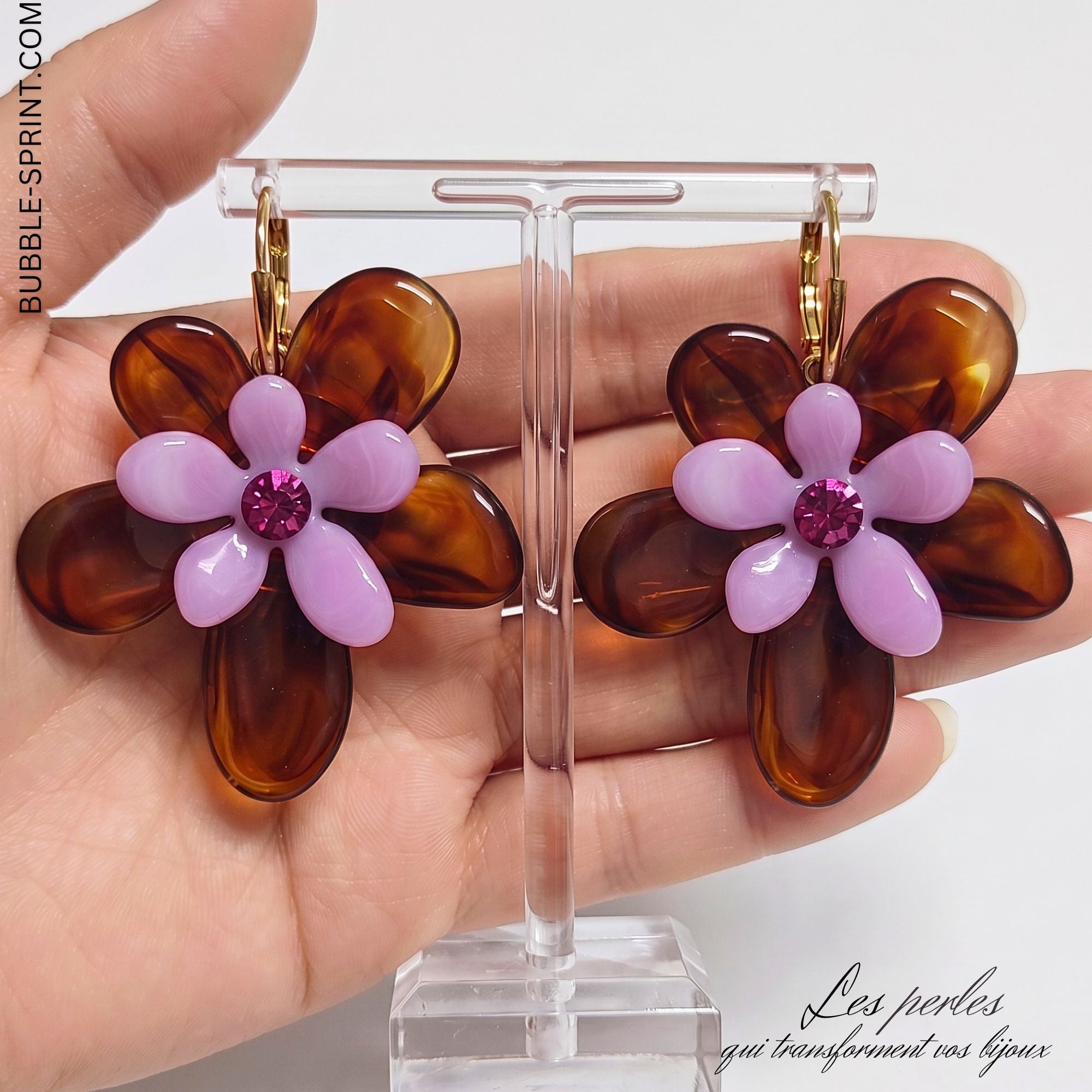 ARTSHOP Sakura fleur acrylique militaire marbre x1