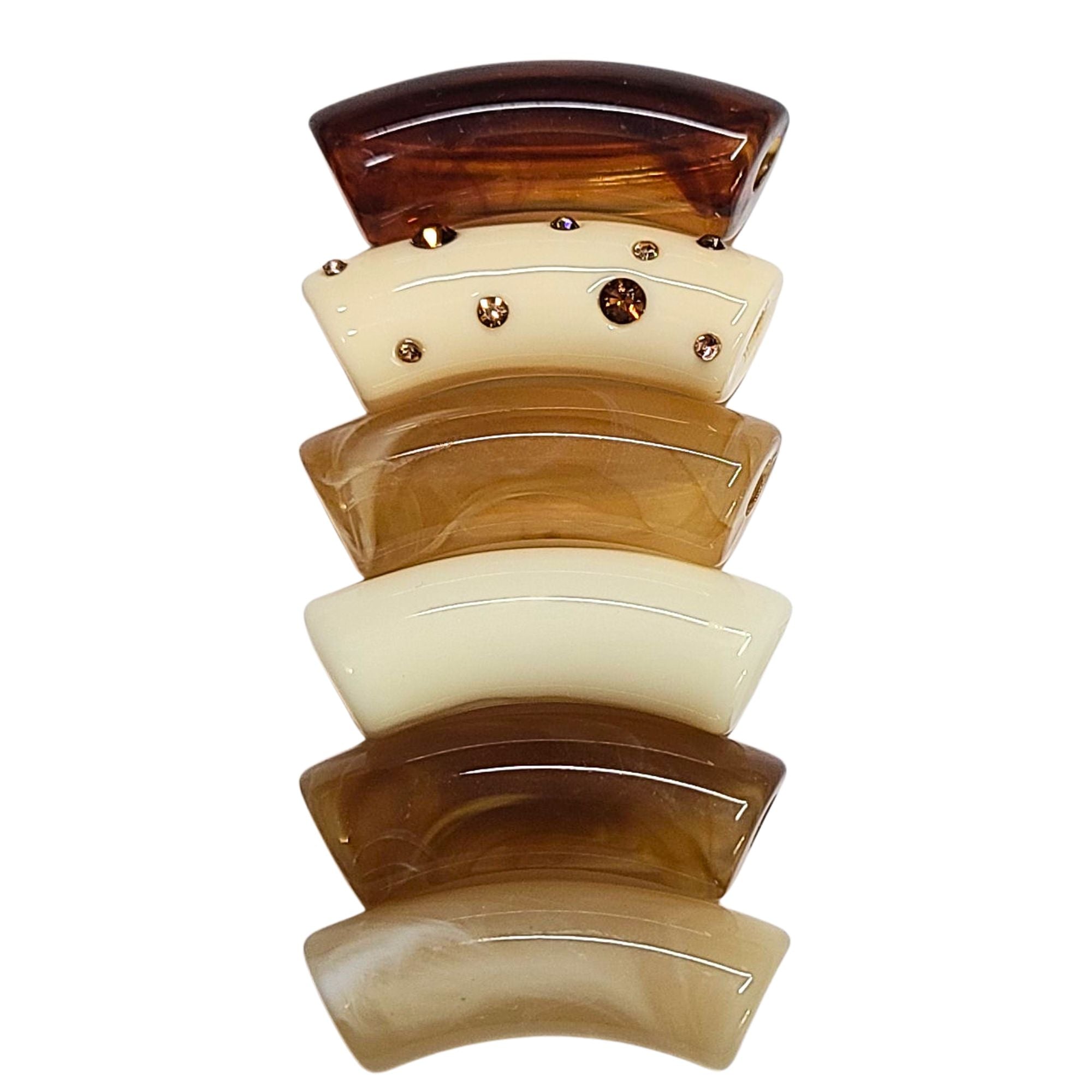 ARTSHOP Camaieux 228 tubes incurvés marron x6