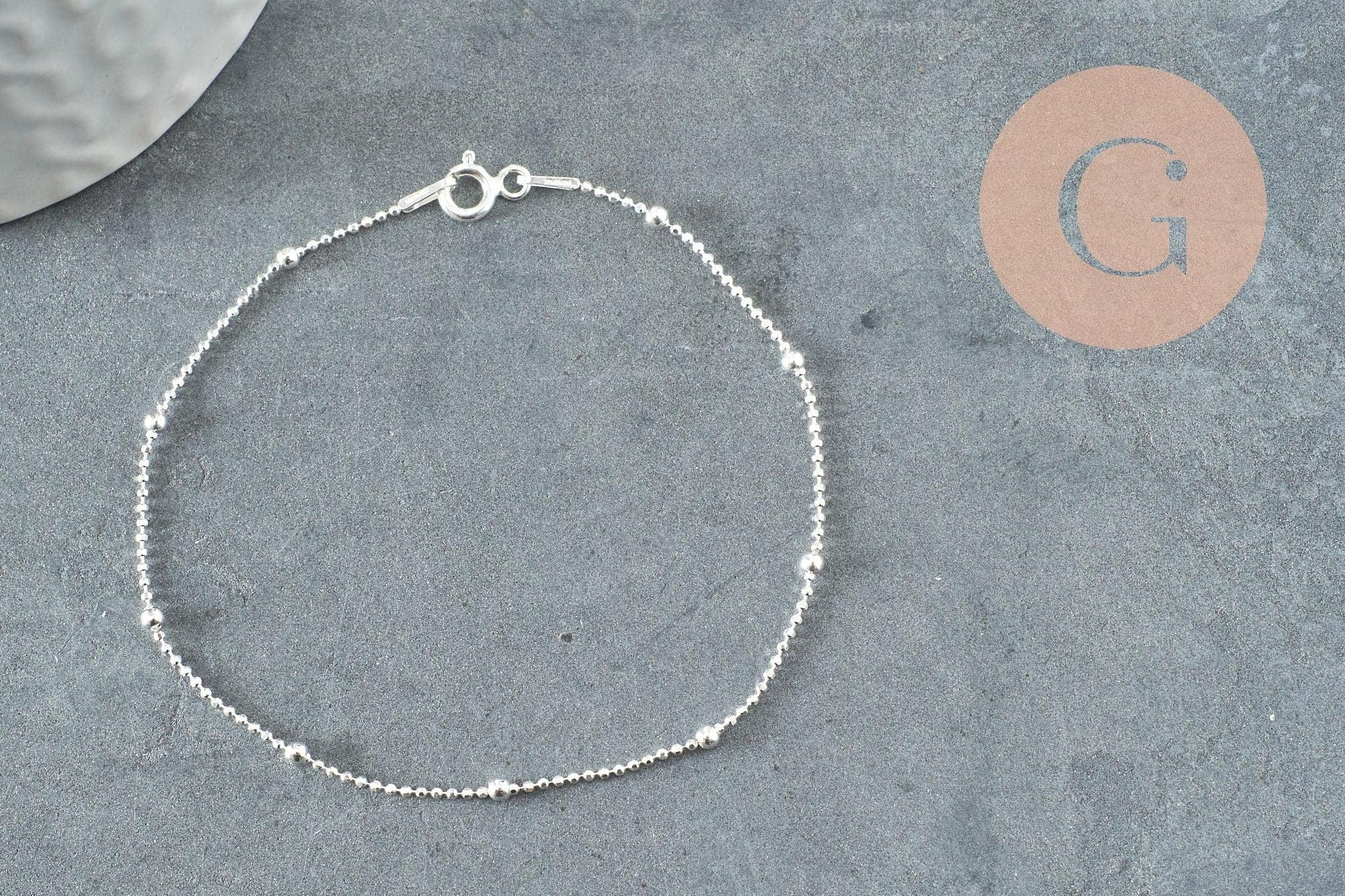 Gingerlily G9431 bracelet boule argent 925 17,7cm x1