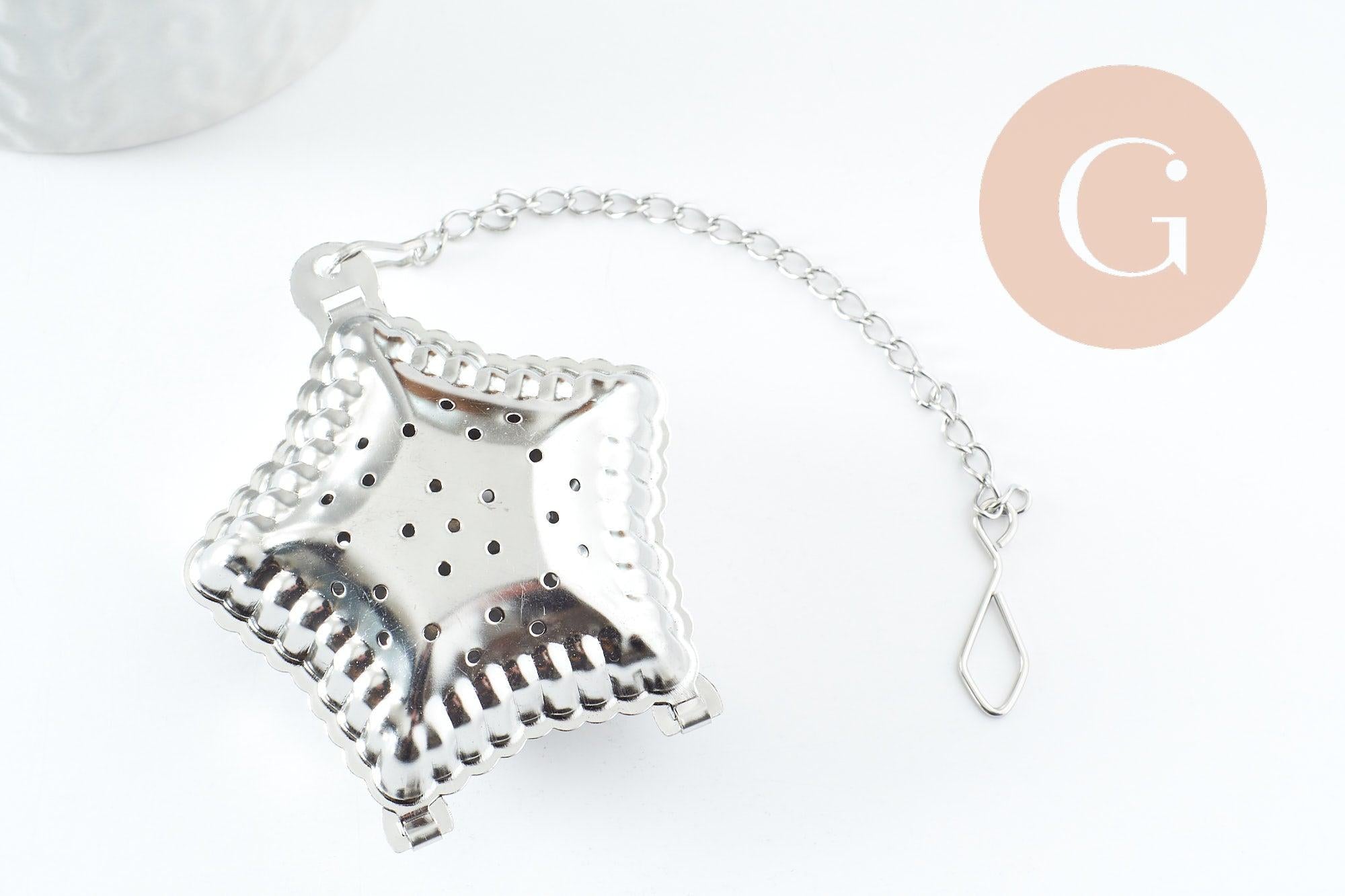 Gingerlily Infuseur thé étoile acier inox x1