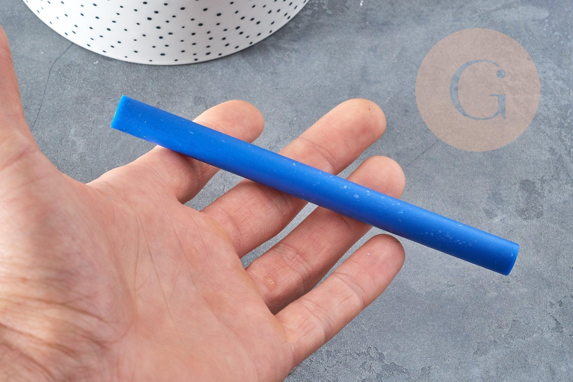 Gingerlily Bâton cire G8911 bleu roi nacré 135 mm
