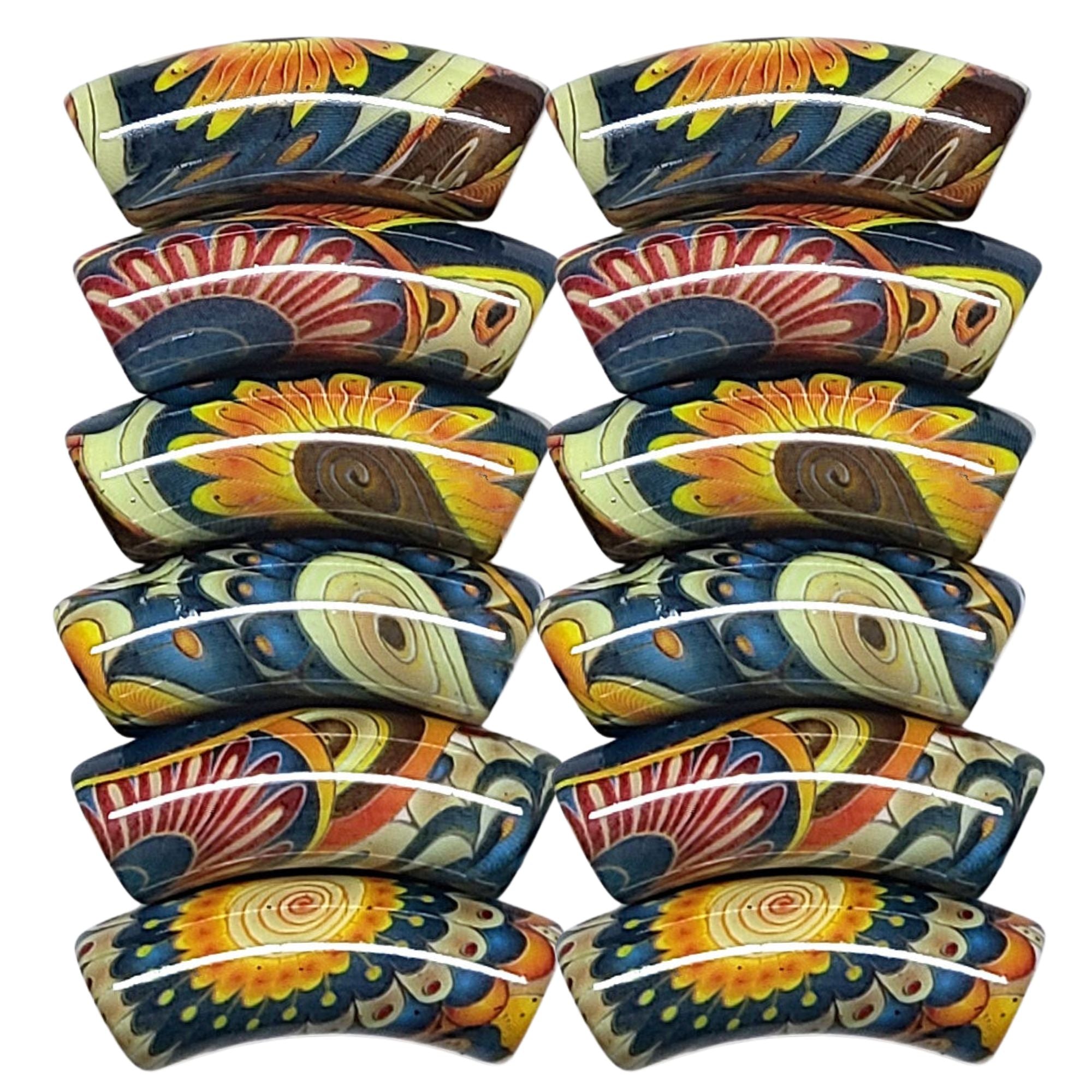 Artshop Tubes Design 1043 tube fleurs bleu x1