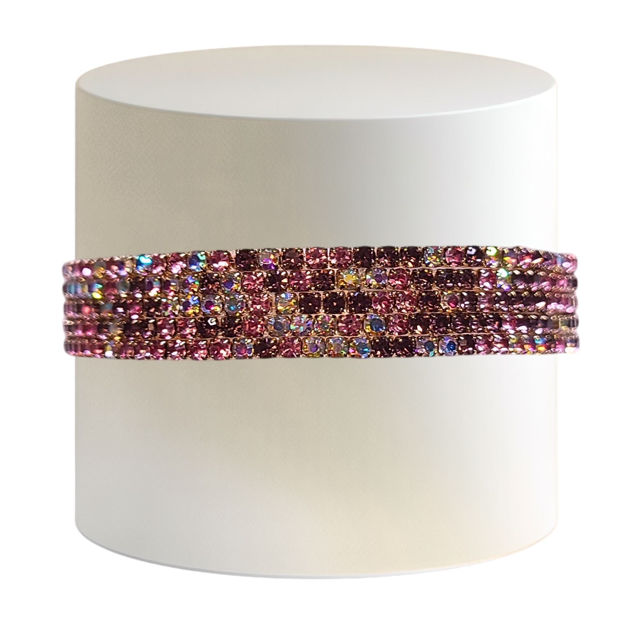 ARTSHOP Bracelets Strass 11 bracelet élastique strassé x1 cristal 2 mm