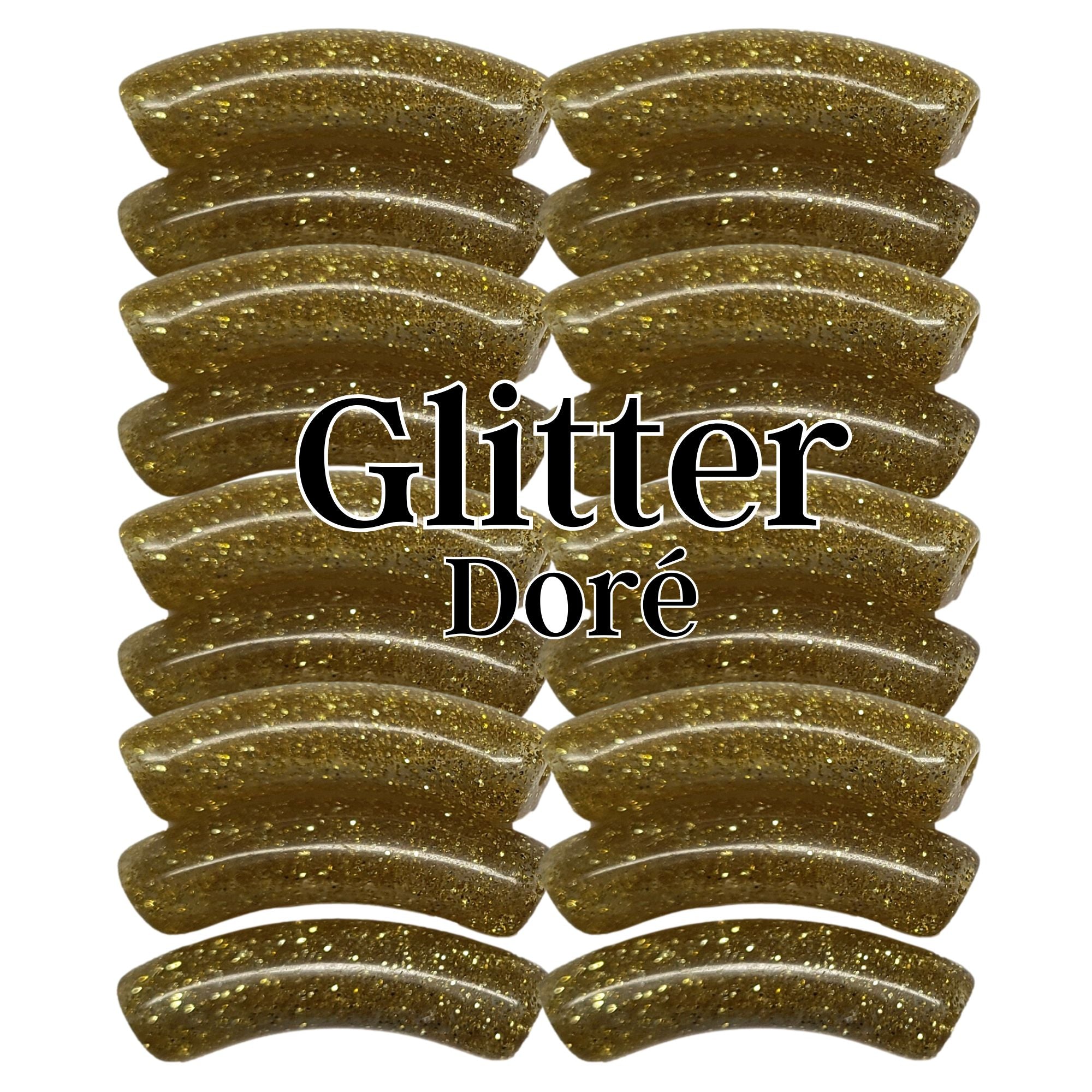 ARTSHOP Tubes Glitters 235 tube doré pailleté 8mm x6