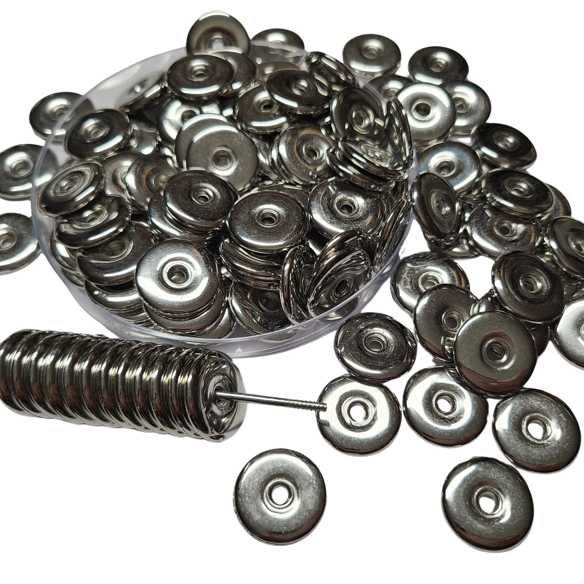 ARTSHOP CCB41 rondelles argent 18MM x10