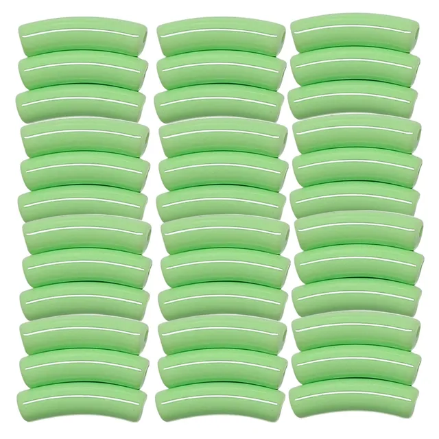 ARTSHOP TINY Tubes 30 Perle tube Jade 5MM x50