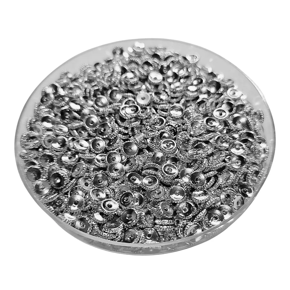 ARTSHOP Séparateurs PLA-7 rondelles crantées argent 6MM x10