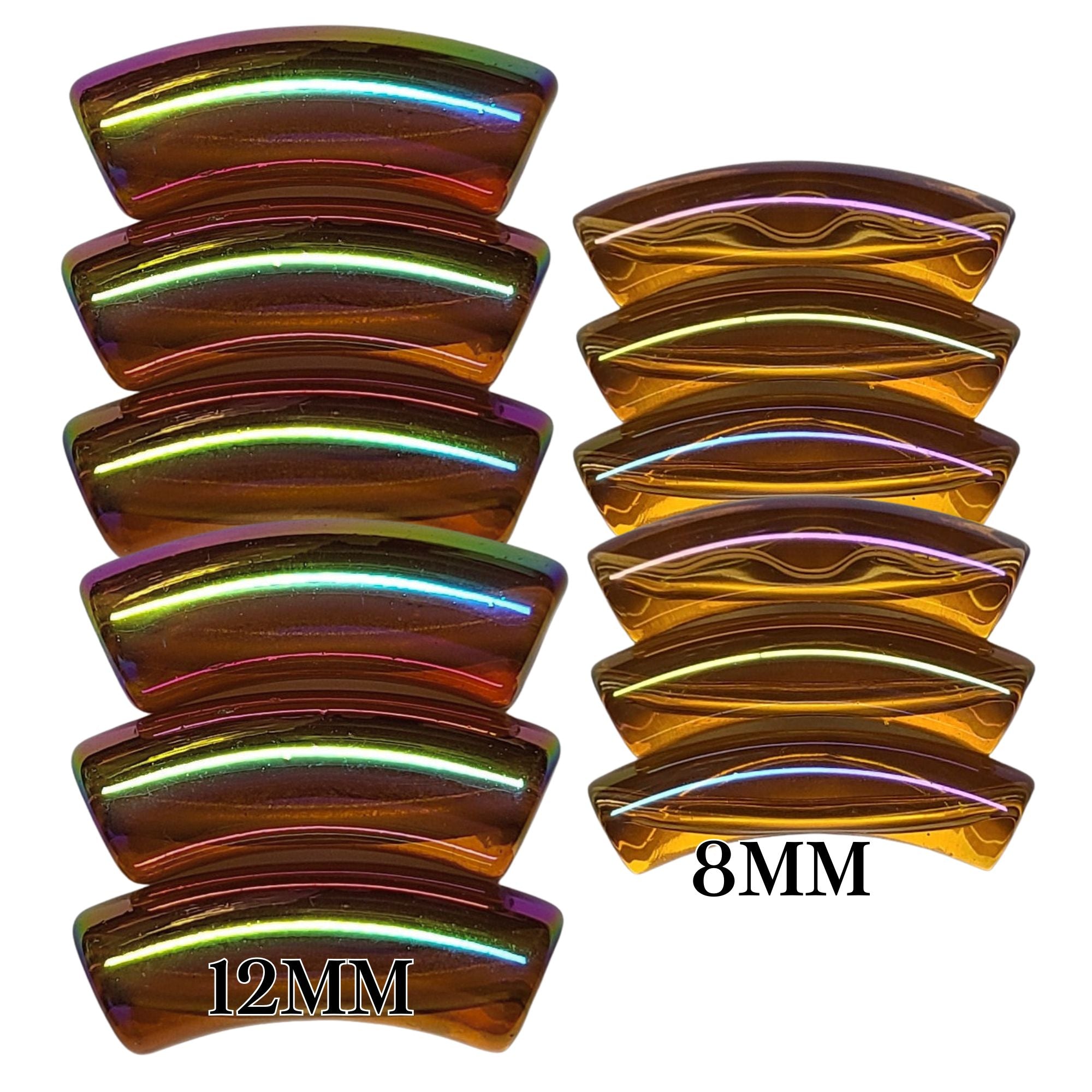 ARTSHOP Tubes 392 topaze AB 8 mm marron à l'unité