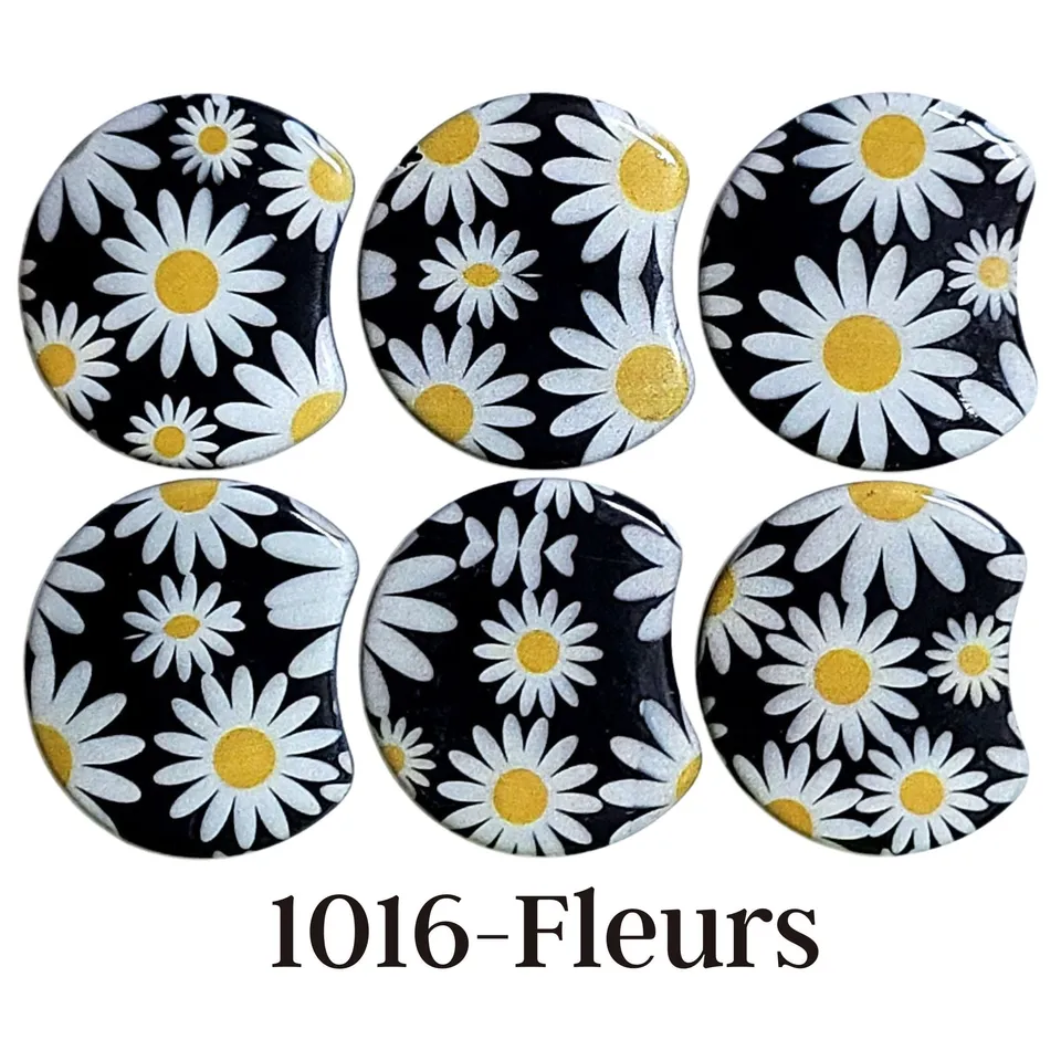 ARTSHOP Palets LUNE 1016 palet lune incurvé fleurs