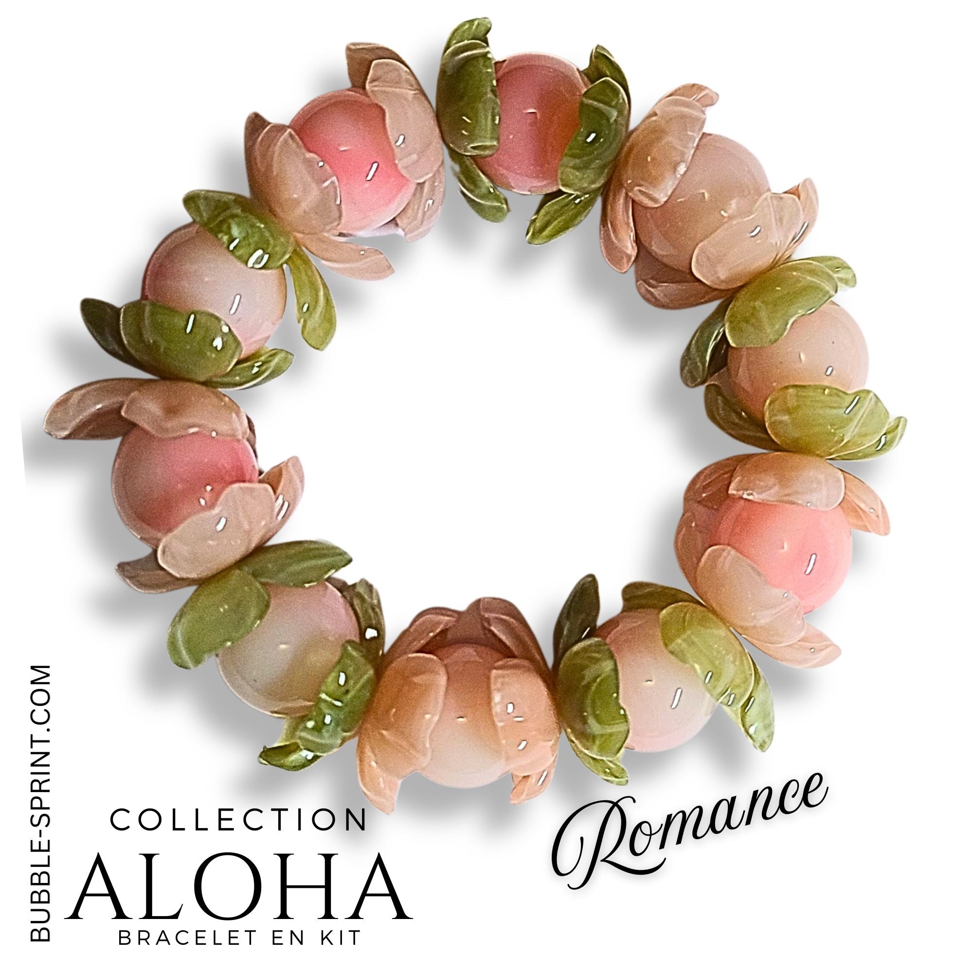 ARTSHOP Aloha Romance kit bracelet perles et fleurs