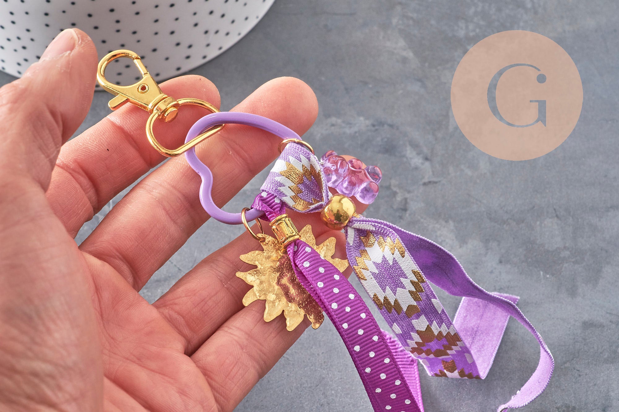 Gingerlily G10637 kit gri-gri de sac porte-clé complet