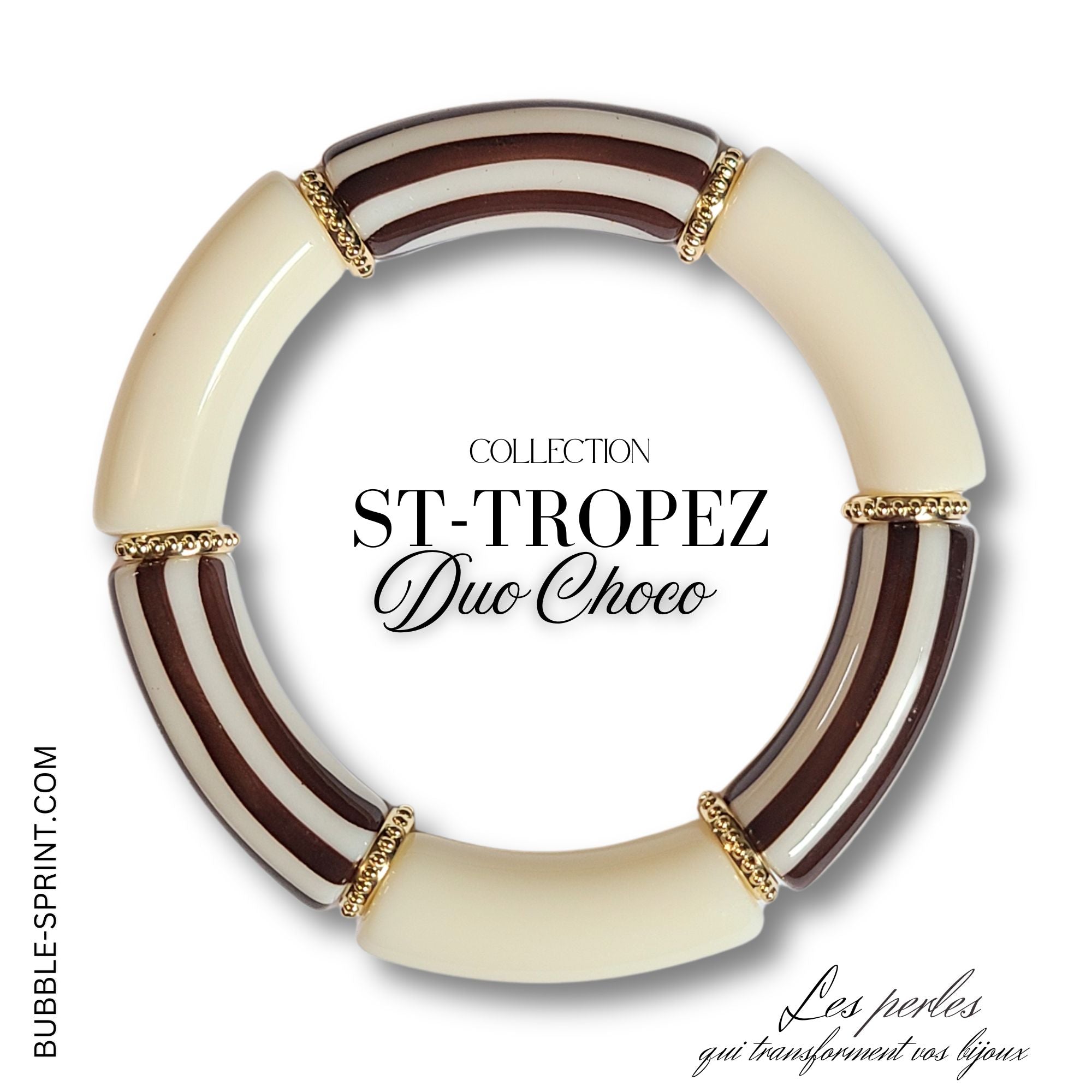 ARTSHOP ST-TROPEZ Duo Choco bracelet kit à faire