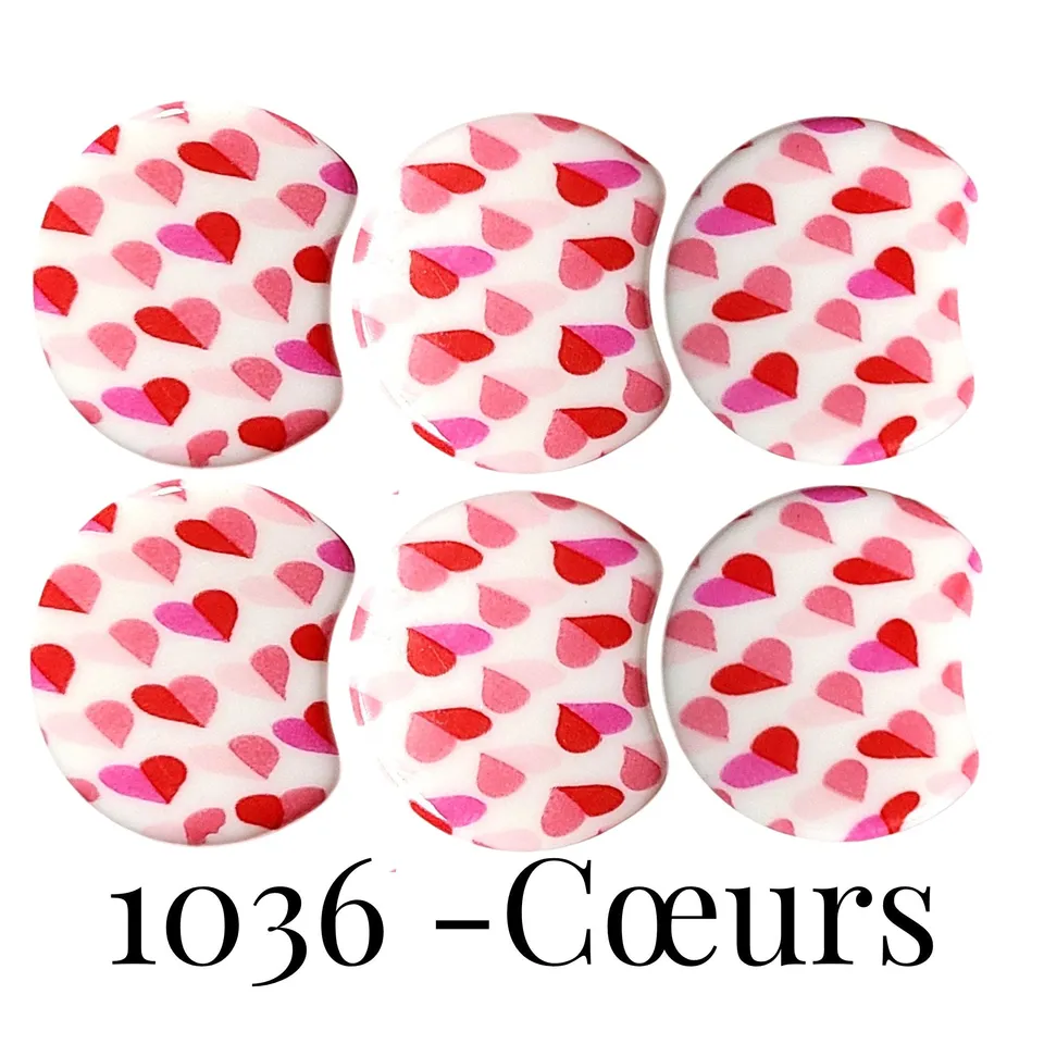 ARTSHOP Palets LUNE 1036 palet incurvé motif Cœurs x1