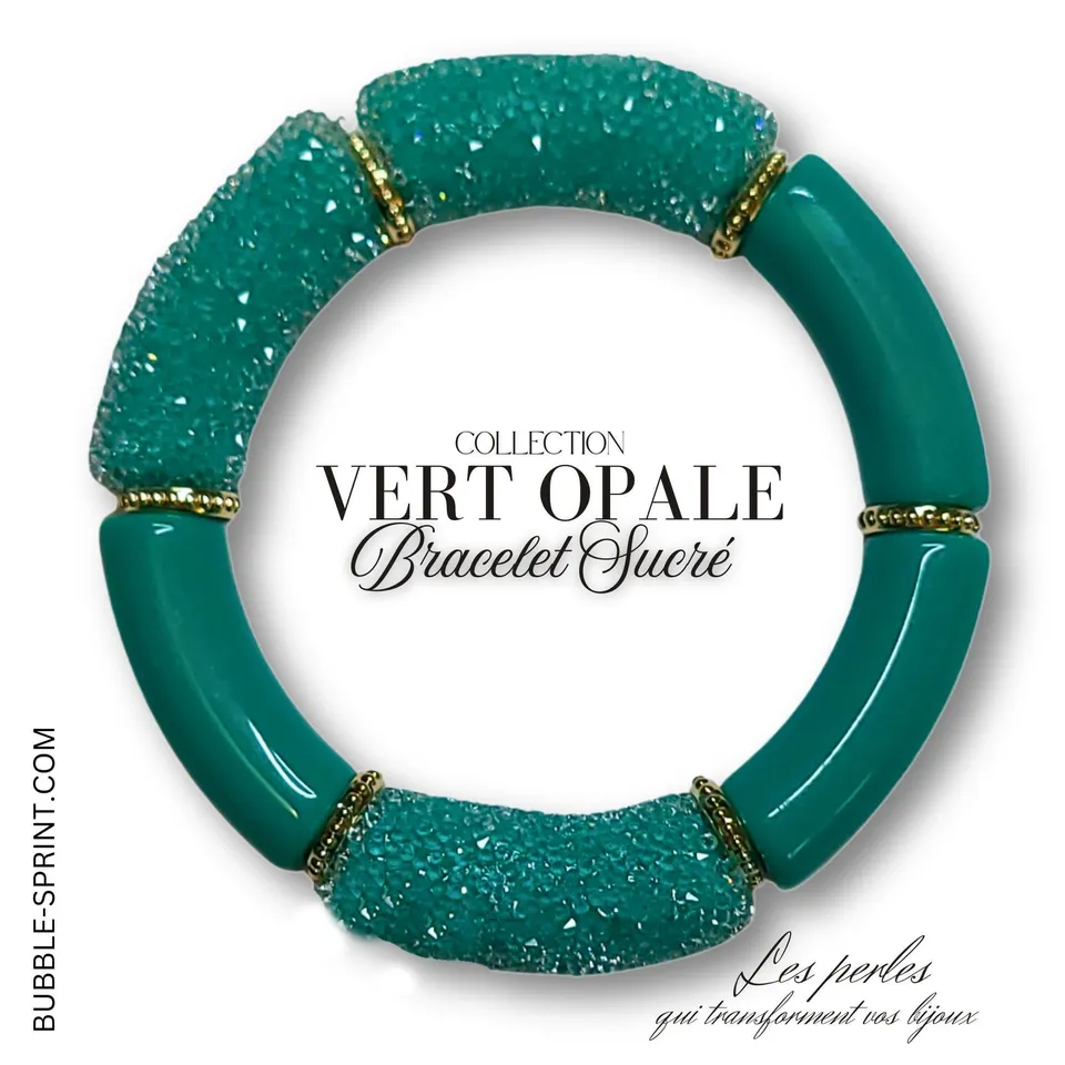 ARTSHOP Vert Opale bracelet sucré vert kit