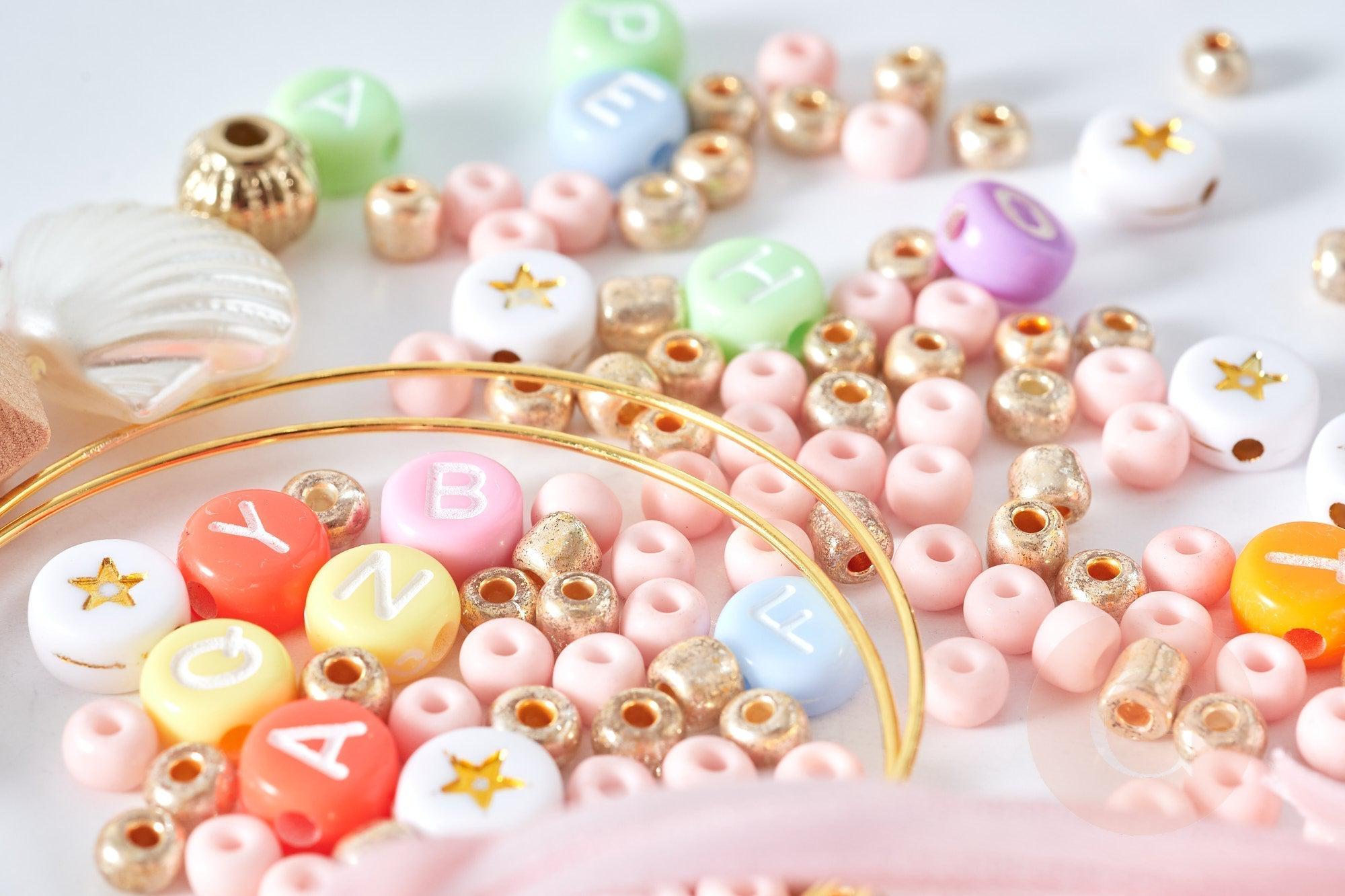 Gingerlily Perles G8166 coffret XXL 4 mélanges perles fantaisie