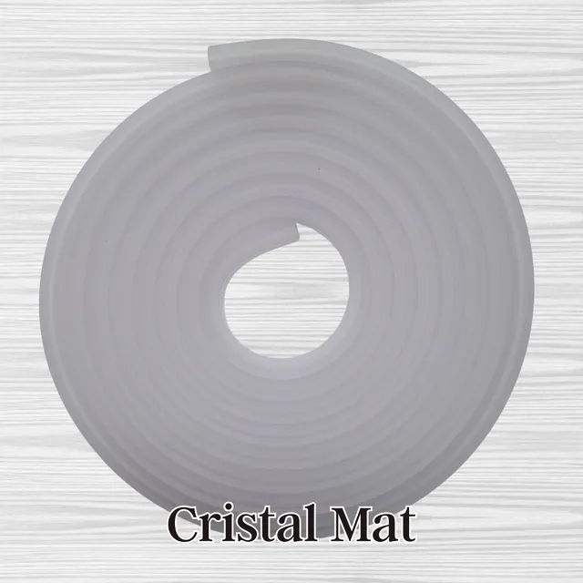 ARTSHOP Gummy tube silicone cristal mat 10mm x10cm waterproof