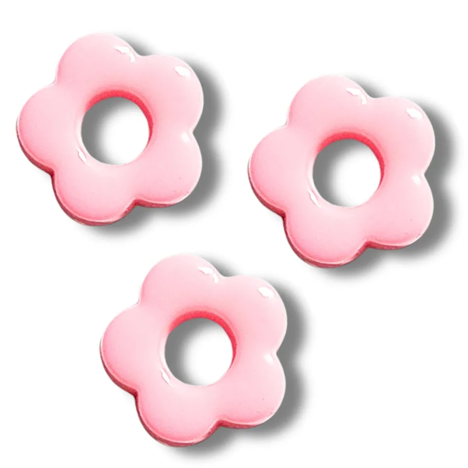 ARTSHOP Flower power 11 cabochon fleur 20mm rose dragée