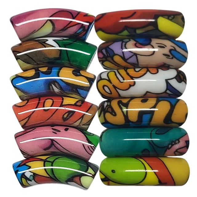 ARTSHOP Tubes Design 1032 perles Mangas 12MM x1 tube