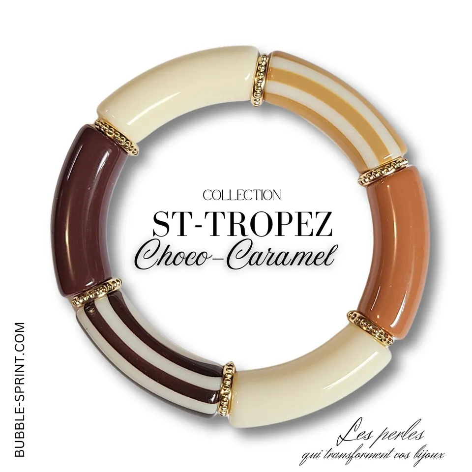ARTSHOP St-Tropez bracelet choco caramel kit à faire