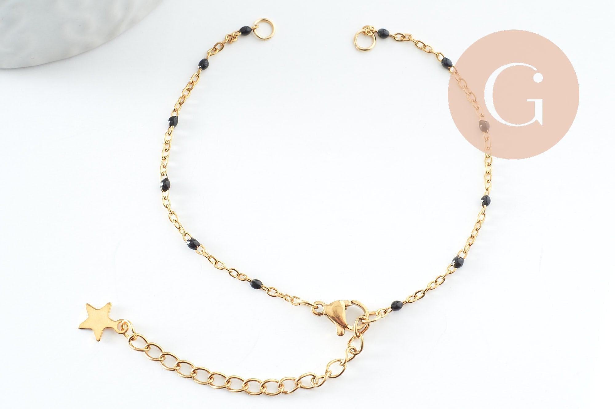 Gingerlily G9594 base bracelet satellite doré 16,5cm x1