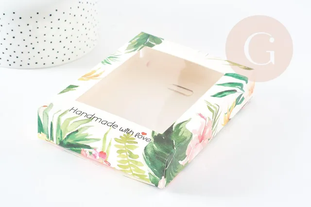 Gingerlily G3168 pochette carton tropical 14,6x10,5cm x1