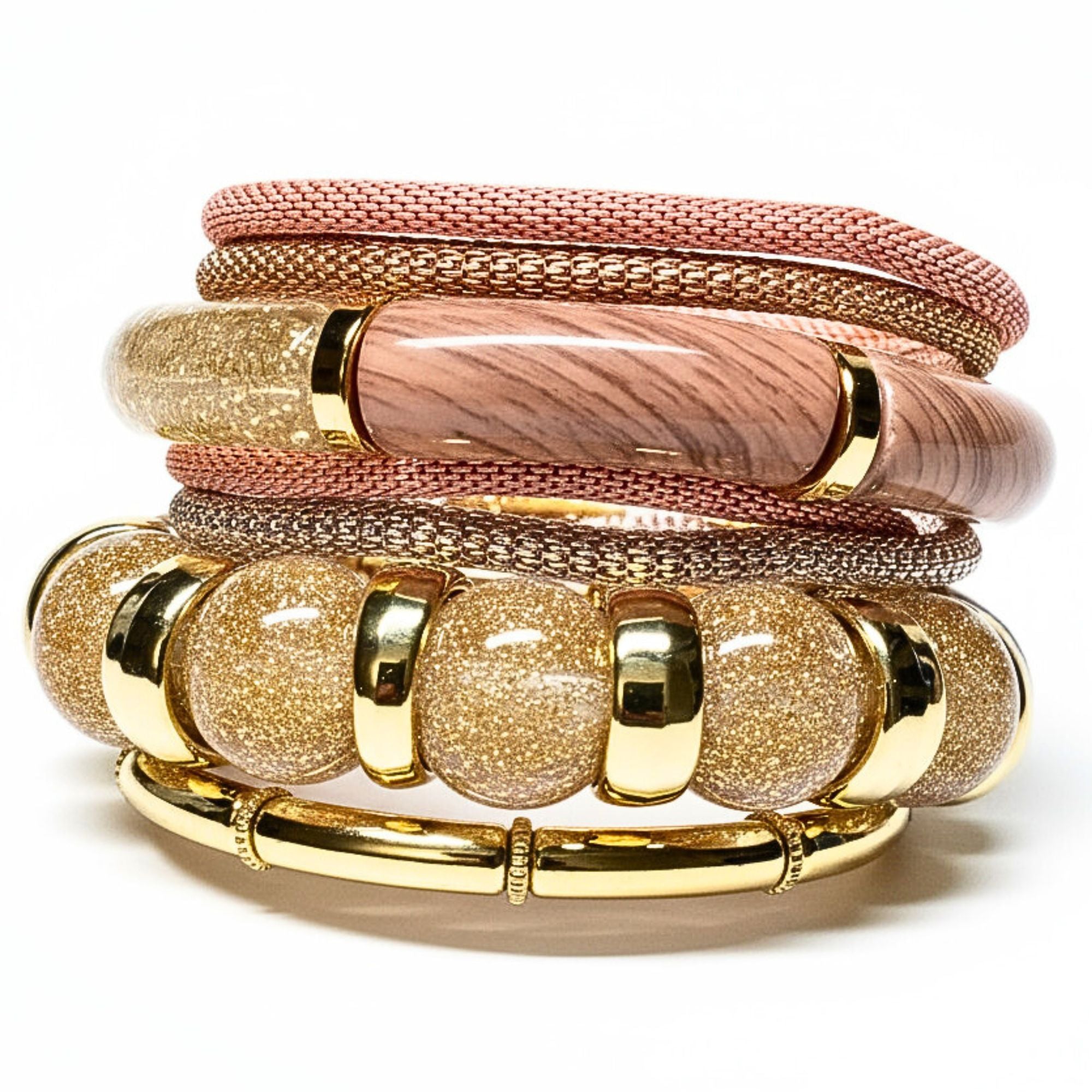 ARTSHOP Cotte de Mailles 17 bracelet élastique zircon x1