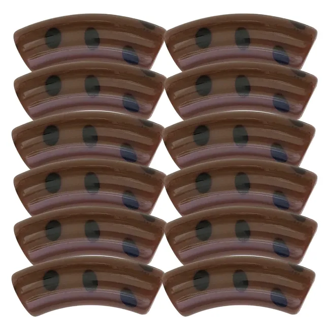 ARTSHOP Tubes DESIGN 417 tube pois chocolat x1