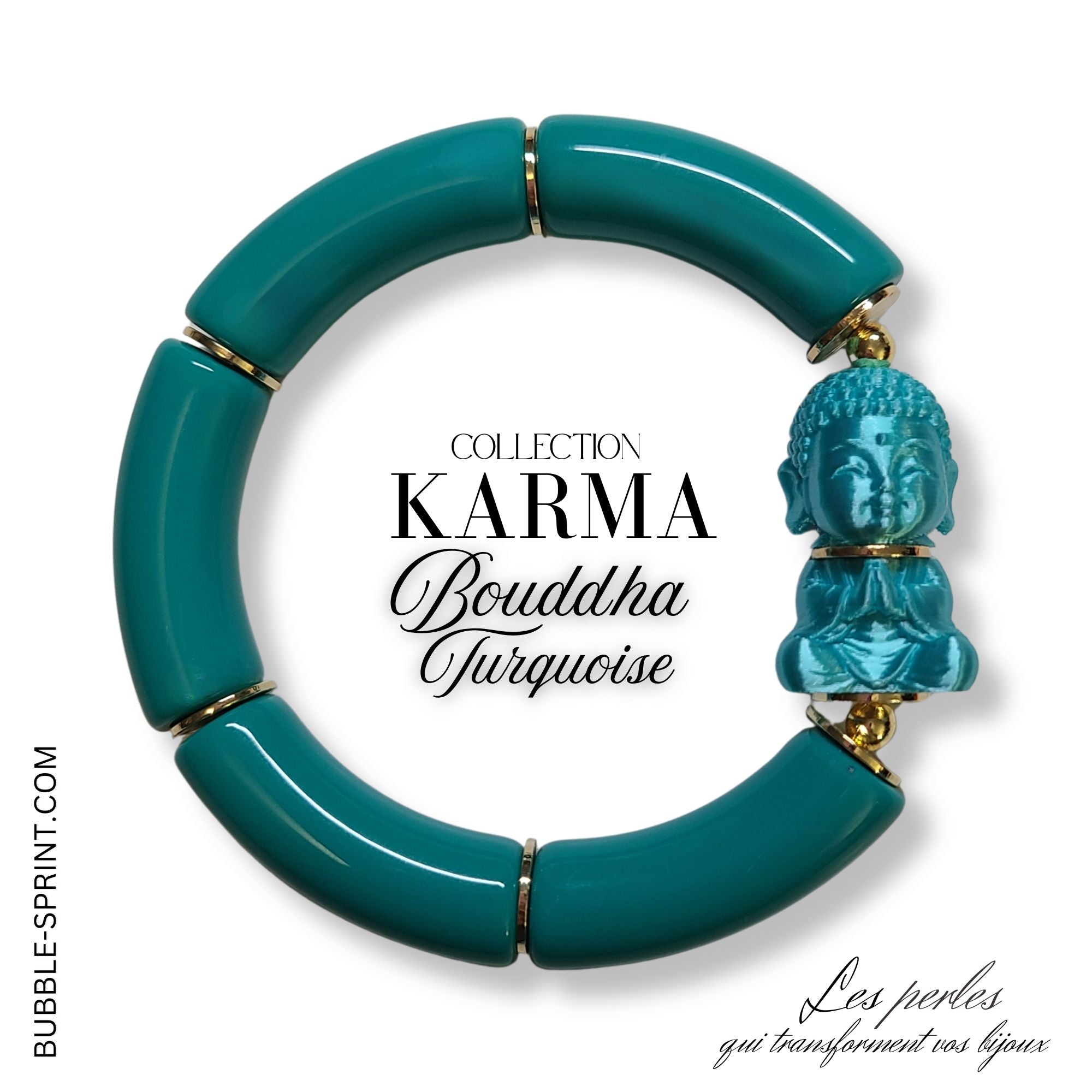ARTSHOP Karma Kit Bracelet Bouddha Turquoise à faire