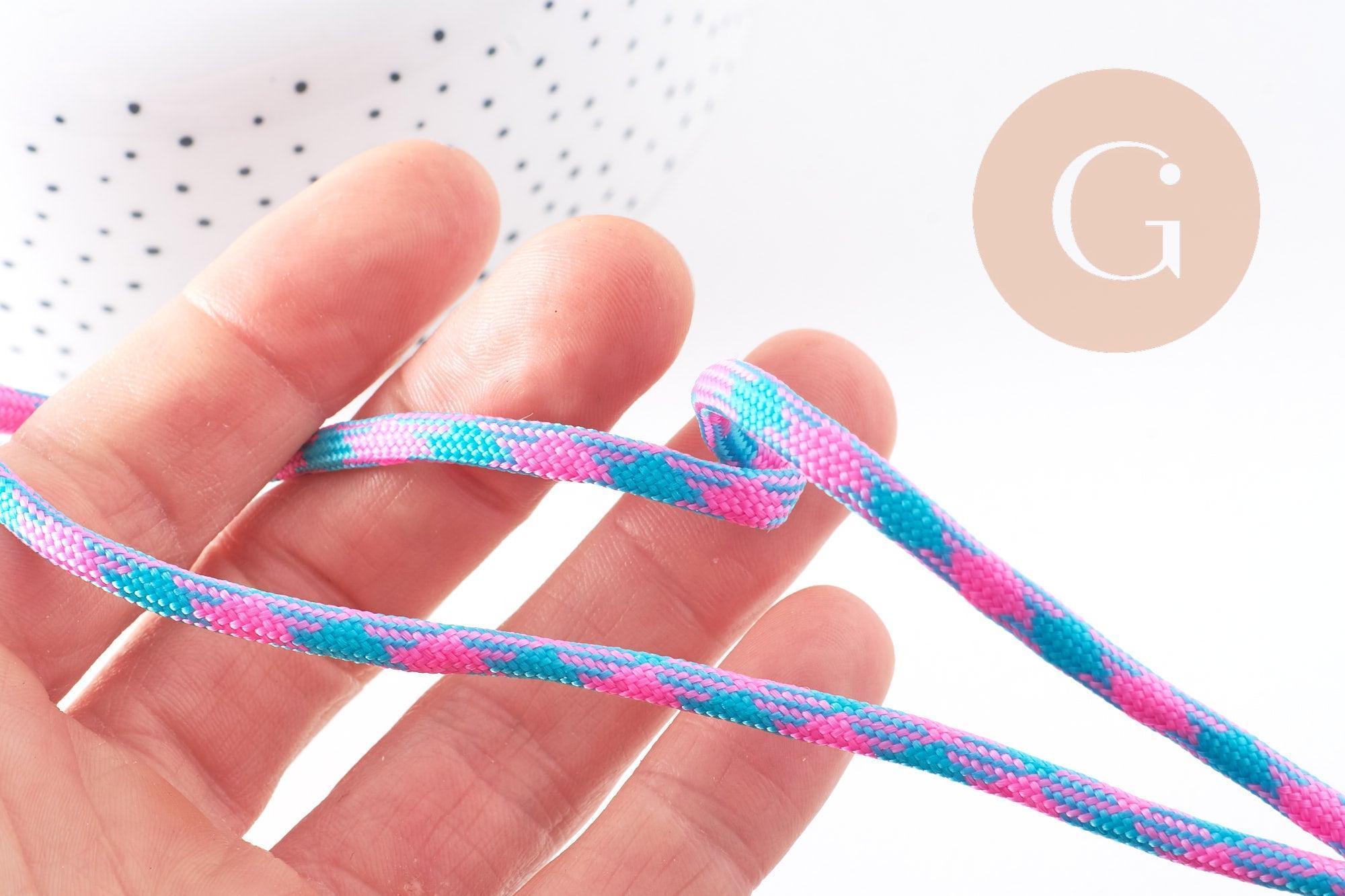 Gingerlily Cordons et fils G10272 cordon rose fuchsia 1m 4mm